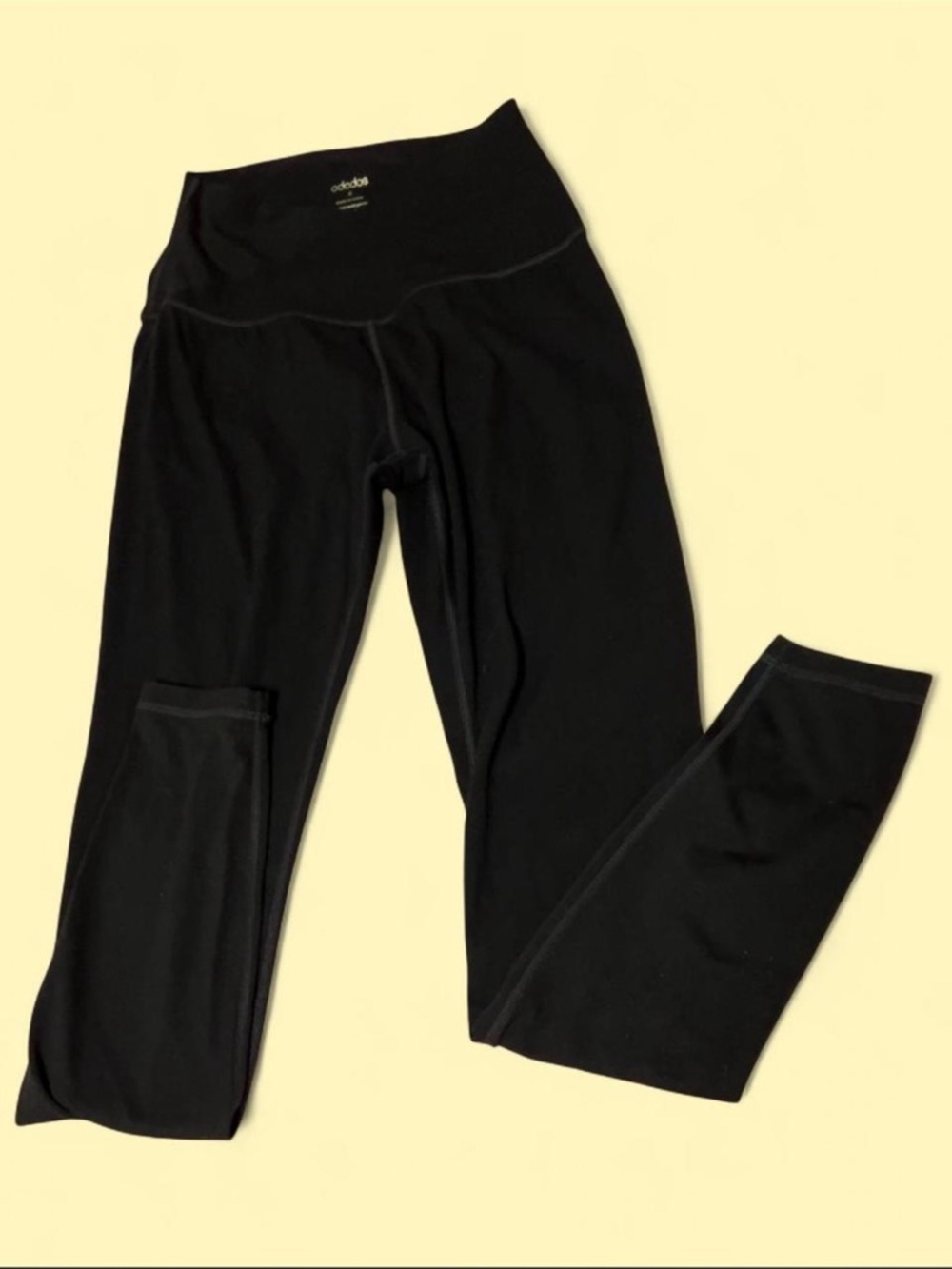 Kids High-Waist Black Performance Leggings